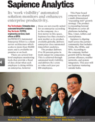IDG Channel World recognizes Sapience as 50 Hot Companies